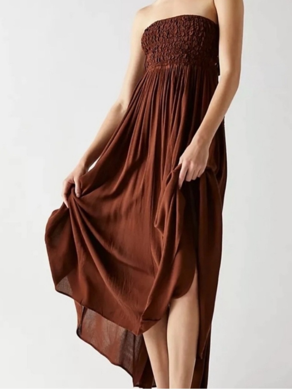New! FREE PEOPLE ‘Turning Up The Temperature’ Maxi Dress